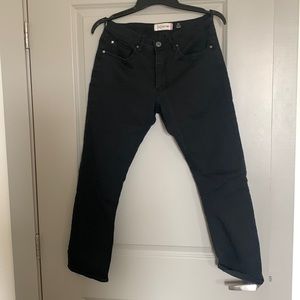 Mens black slim fit jeans